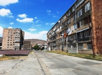 Озеро Севан возле печального города Севан