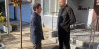 В канун Нового года депутат Городского Собрания Сочи Алик Амбарцумян встретился с участником СВО Владимиром Коссарой - Городское Собрание