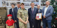 Председатель Городского Собрания Сочи Виктор Филонов, депутаты Александр Бурляев и Заур Хушт награждены медалью «За службу Родине» - Городское Собрание