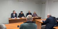 Артур Аракелян совместно с Ильей Стопченко провел встречу председателями ТОС Волковского сельского округа и пгт. Дагомыс - Городское Собрание