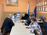 Депутаты Городского Собрания Сочи по избирательному округу  «Бытхинский» Виталий Баянов и Родион Цырульник провели плановый прием граждан, проживающих в микрорайоне «Мацеста»