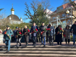 Павел Афанасьев и Илья Стопченко приняли участие в памятной акции на мемориале «Братская могила» на Горке Героев