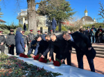 Павел Афанасьев и Илья Стопченко приняли участие в памятной акции на мемориале «Братская могила» на Горке Героев