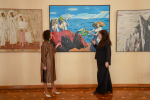 В Зимнем театре состоялось открытие выставки «Пространство и время»