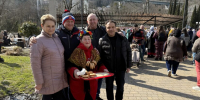 Владимир Елединов вместе с коллегами - депутатами Родионом Цырульником и Александром Захаровым приняли участие в торжественной части празднования Масленицы на Мацесте - Городское Собрание