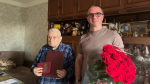 Роман Кирюшин в честь 80-летия Великой Победы вручил памятный знак «Почетного гражданина города Сочи» ветерану Великой Отечественной войны Вартану Минасовичу Каракейяну