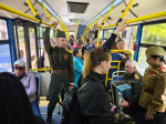 Творческая агитбригада Лазаревского Центра национальных культур в городе!