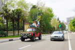 В Сочи в День Победы праздничные мероприятия прошли во всех внутригородских районах