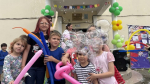 В День защиты детей Темур Эйнатов, Степан Кагосян и Теймураз Лобжанидзе помогли провести праздничное мероприятие в селе Прогресс Хостинского района