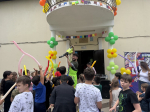 В День защиты детей Темур Эйнатов, Степан Кагосян и Теймураз Лобжанидзе помогли провести праздничное мероприятие в селе Прогресс Хостинского района