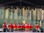 На площади Лазаревского Центра национальных культур проходит праздничная программа, посвящённая Дню города Сочи - «Город воплотившейся мечты»!