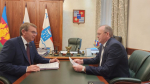Председатель Горсобрания Сочи Виктор Филонов провел рабочую встречу с председателем терр.группы Центрального района Эдуардом Обуховичем