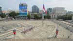 В Краснодаре торжественно подняли национальный триколор в День России