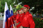 Торжественная церемония поднятия флага Российской Федерации прошла в Хостинском районе