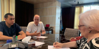 Депутаты Горсобрания Сочи Эдуард Обухович и Владимир Торосян провели встречу с председателями Советов ТОС округа - Городское Собрание