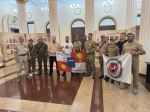 Депутат Городского Собрания Сочи по избирательному округу №1 «Юго-восточный» Юрий Немцев принял участие в торжественной церемонии передачи флага города Сочи с освобожденной высоты в Малой Локне