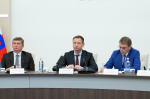 Председатель Городского Собрания Сочи Виктор Филонов принял участие в расширенном планерном совещании под председательством главы Сочи Андрея Прошунина