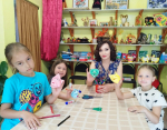 В СДК с. Харциз-1 на летней площадке «Затейники» прошла познавательная беседа с показом видео материала «Подвиг животных в ВОВ»
