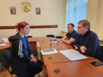 Депутаты избирательного округа «Лазаревский» Виктор Филонов и Павел Афанасьев провели плановый прием граждан