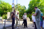 В Сочи восстанавливают обелиск 1977 года памяти участников трех военных исторических событий