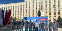 Слушатели учебного центра приняли участие в праздновании Дня Государственного флага Российской Федерации - МУЦС УФСИН России по Краснодарскому краю