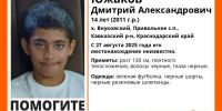 В Краснодарском крае второй день ищут пропавшего 14-летнего подростка - SochiStream.Ru