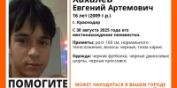 В Краснодаре третьи сутки ищут пропавшего 16-летнего Евгения Хахалева - SochiStream.Ru