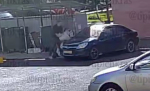Сегодня водитель в Краснодаре облил помоями чужой автомобиль