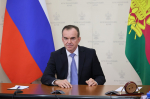 Губернатор Кубани 26 сентября принял участие во встрече с Владимиром Путиным