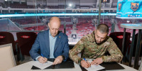 В рамках совместного проекта ХК «Сочи» и Ассоциации «Братья» на ледовой арене открыта специальная ложа для ветеранов СВО - Sochi.Com