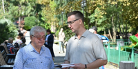В Сочи активисты общественных организаций контролируют ход благоустройства парка 50-летия Победы - Администрация г. Сочи