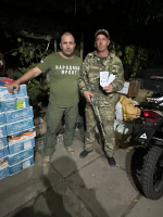 Из Сочи в Херсонскую область доставлена очередная партия гуманитарного груза