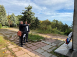 Илья Стопченко провел выездную рабочую встречу в мкр. Семашко в п. Уч-Дере по вопросу оформления земельных участков под воинские захоронения.