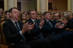Глава Сочи Андрей Прошунин и председатель Городского Собрания Сочи Виктор Филонов открыли торжественное мероприятие, посвященное Дню Героев Отечества