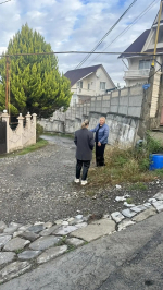 Ульяна Катриченко провела выездной прием жителей ул. Батумское шоссе