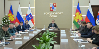 Председатель Горсобрания Сочи Виктор Филонов принял участие в работе городской комиссии по ЧС в связи с ухудшением погодных условий - Городское Собрание
