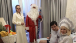 Ульяна Катриченко поздравила с Новым годом инвалида-колясочника Вадима Литовского