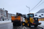В период новогодних праздников в Сочи с дорог убрано 70000 кубических метров снега