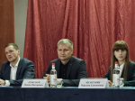 Илья Стопченко, Ульяна Катриченко и Александр Куренда прияли участие в сходе граждан села Альтмец