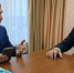 Михаил Дремов провел встречу с жителем села Красная Воля, руководителем волонтерской патриотической организации «Обнимаем сердце» Руслан Буюкляном - Городское Собрание