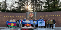 Сочинцы приняли участие во Всероссийской патриотической акции «Снежный десант РСО» - Администрация г. Сочи