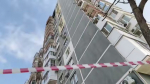 Обломки БПЛА повредили еще одну многоэтажку в Краснодаре