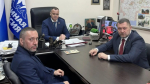 Алексей Далецкий обсудил развитие гуманитарного взаимодействия в ходе рабочей поездки в ДНР и ЛНР