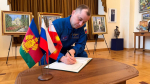 В Музее истории города-курорта Сочи прошла встреча с российским космонавтом-испытателем О.В. Платоновым