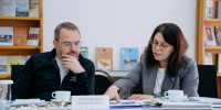 Заместителю Министра науки и высшего образования Константину Ильичу Могилевскому продемонстрировали исследования ученых Сочинского государственного университета - СГУ