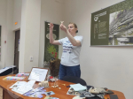 В Тисо-самшитовой роще состоялась встреча с Анной Кузнецовой