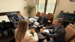 Зам.председателя Горсобрания Сочи Павел Афанасьев провел рабочее совещание с директором МБУ «Сочисвет»