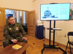 В Музее истории города-курорта Сочи состоялась встреча «Диалог с героем» с участником специальной военной операции Владимиром Владимировичем Болдыревым