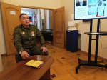 В Музее истории города-курорта Сочи состоялась встреча «Диалог с героем» с участником специальной военной операции Владимиром Владимировичем Болдыревым