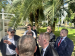 Алексей Далецкий принял участие в рабочем выезде по вопросам реконструкции исторического причала в Сухуме